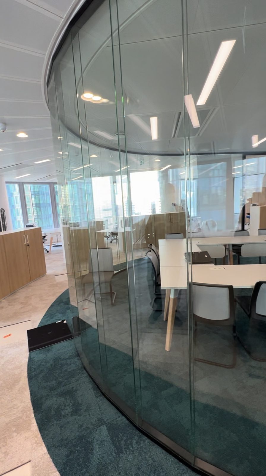 Vitrage courbe sur mesure